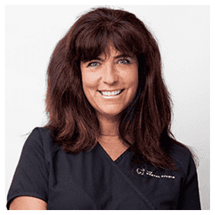 Dana DiStefano, Registered Dental Hygienist at The Dental Studio Summit office, providing state-of-the-art preventive care
